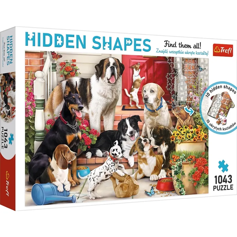 Hidden Shapes - Doggy Fun