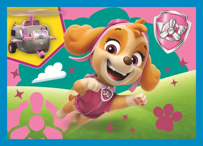 4 Puzzles - Welpen laufen lassen