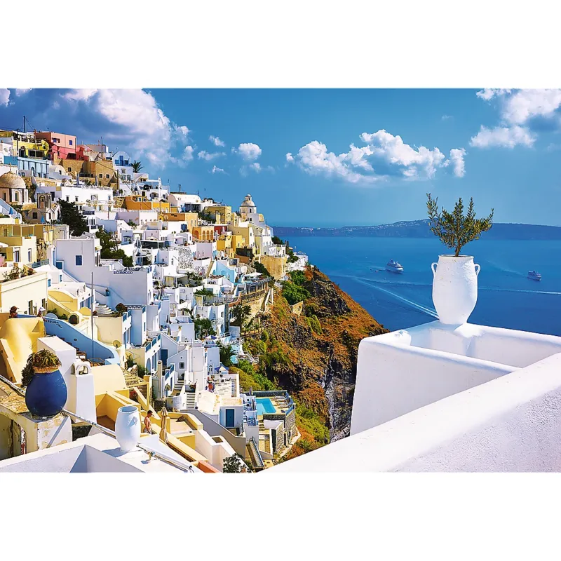 Jigsaw Puzzle - 1500 Pieces : Santorini, Greece