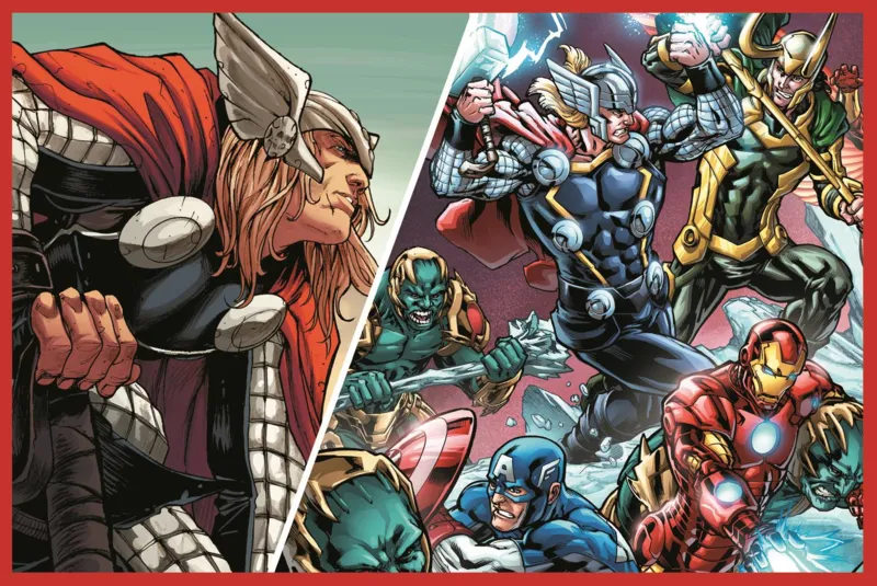 2 Puzzles - Verteidiger Der Welt - Disney Marvel The Avengers