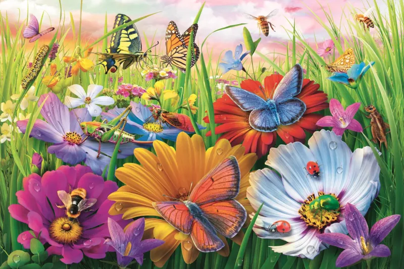 Easy Piece - Insekten Auf Der Wiese