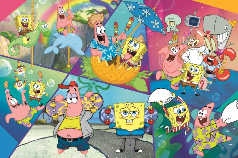 XXL Teile - Spongebob in Badehosen - Viacom Spongebob