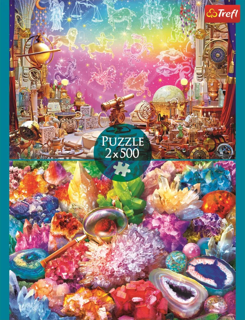 2 Puzzles - Kosmos Und Kristalle
