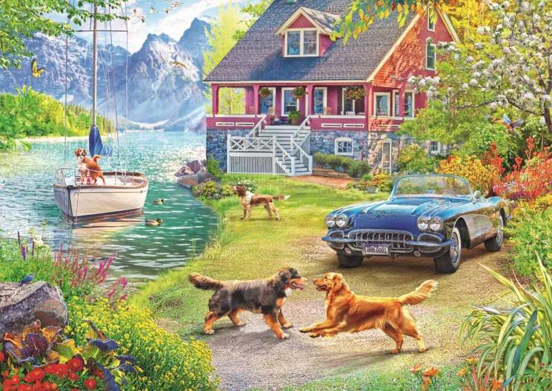 2 Puzzles - Entspannung Im Sommer