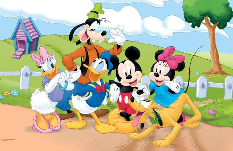 Mini Puzzle - Die Verrückten Abenteuer von Mickey Mouse – Disney Mickey Mouse und Freunde