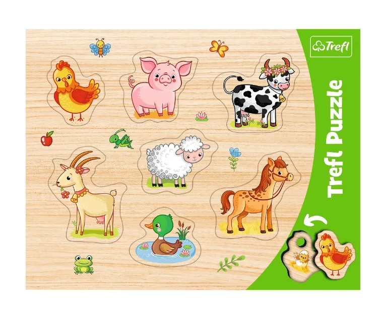 Rahmenpuzzle - Nutztiere