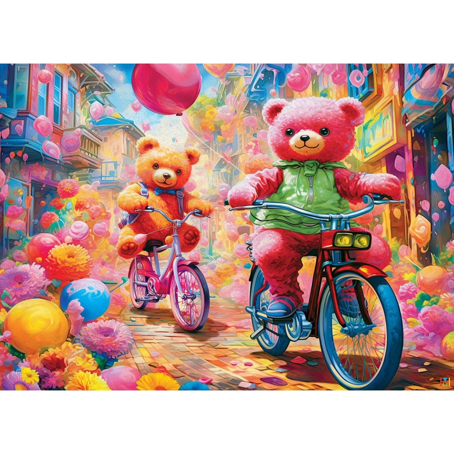 Colorize - Teddies im Wunderland