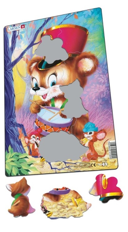 Rahmenpuzzle - Süße Tiere