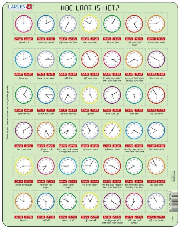 Rahmenpuzzle -Holländisch (Holländisch)