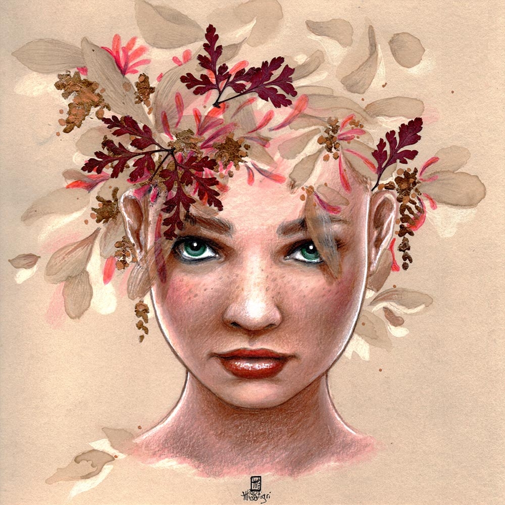 Smaragdgrüner Blick