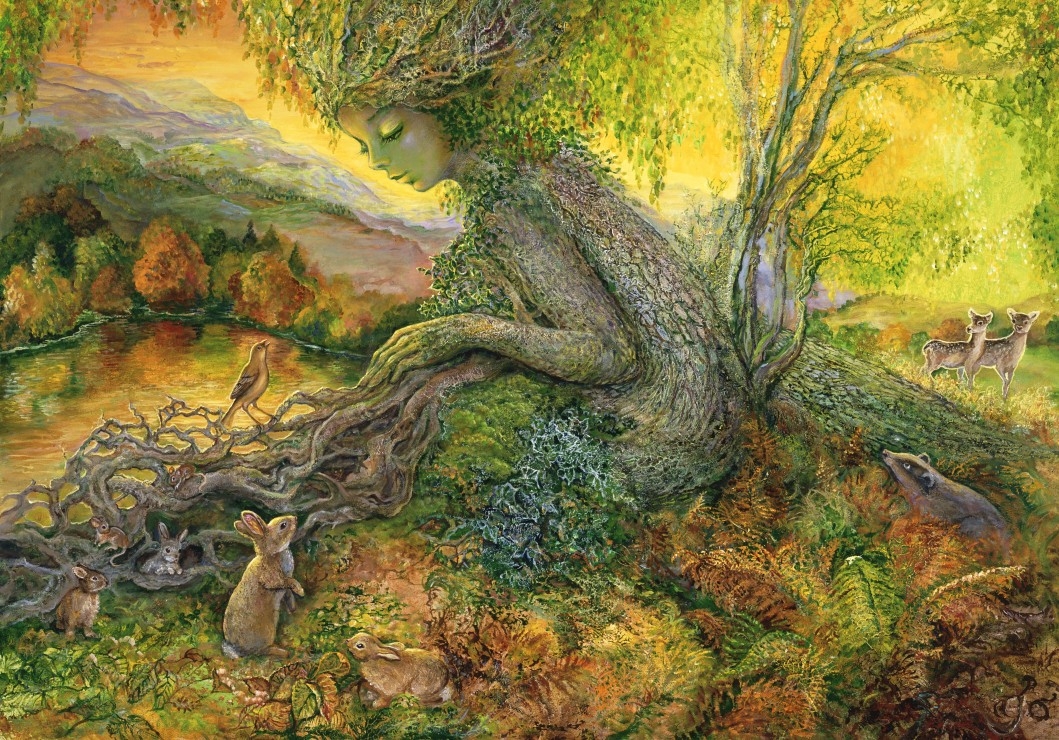 Josephine Wall - Autumn Serenade