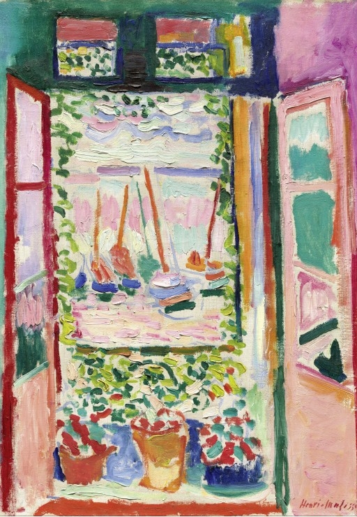 Henri Matisse - Offenes Fenster, Collioure