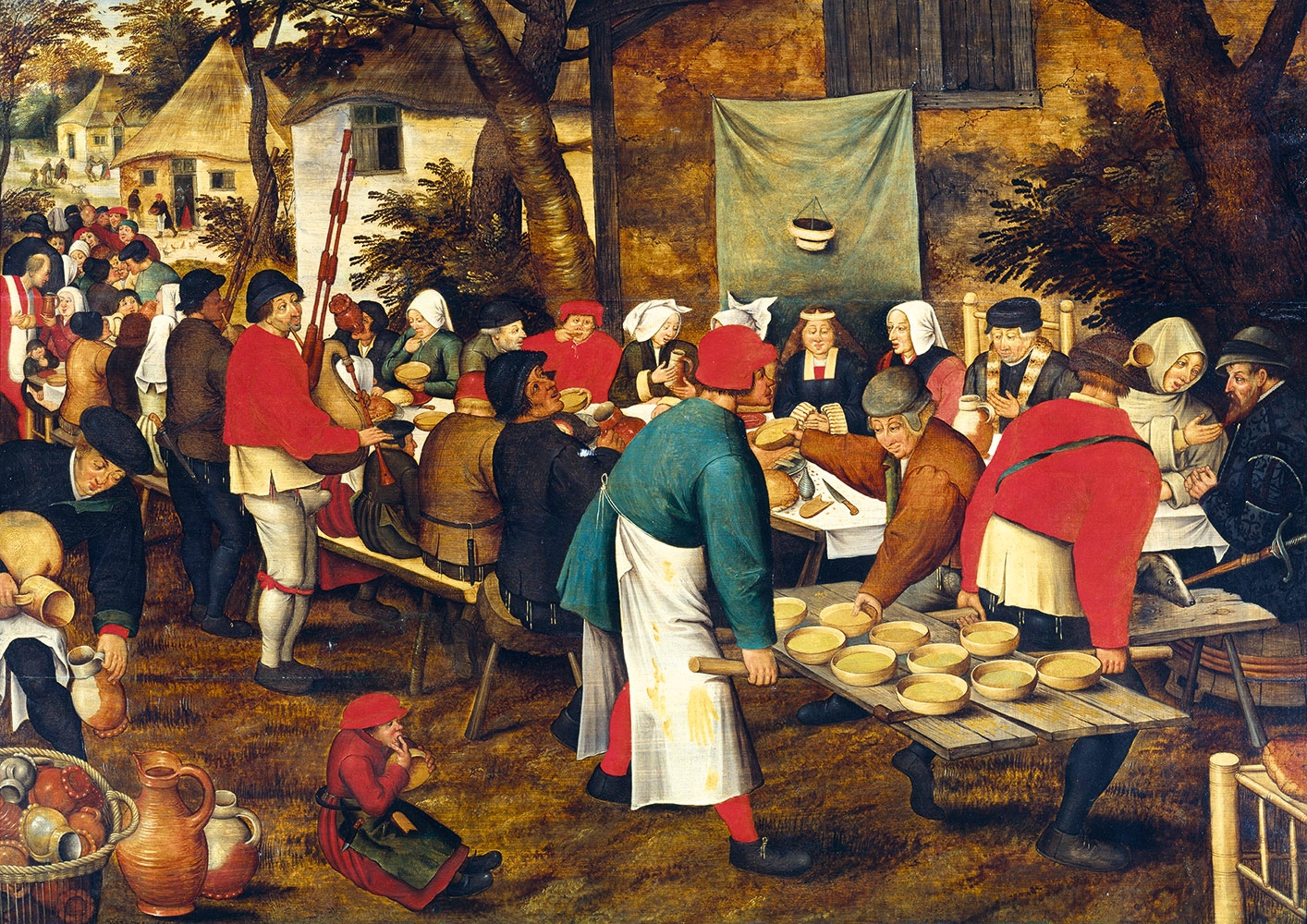 Pieter Brueghel the Younger - Peasant Wedding Feast, 1630