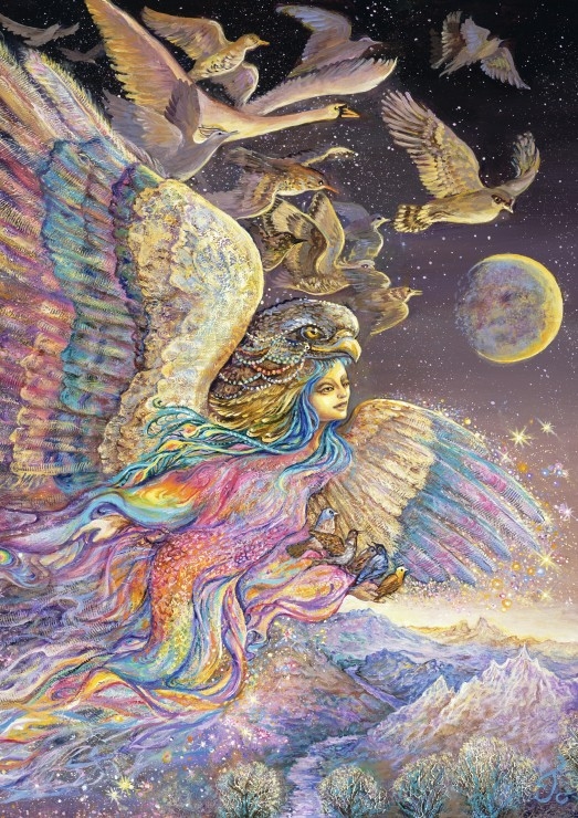 Josephine Wall - Ariel's Flight