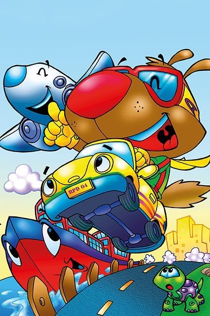 Wooden Puzzle - Schneller Hund