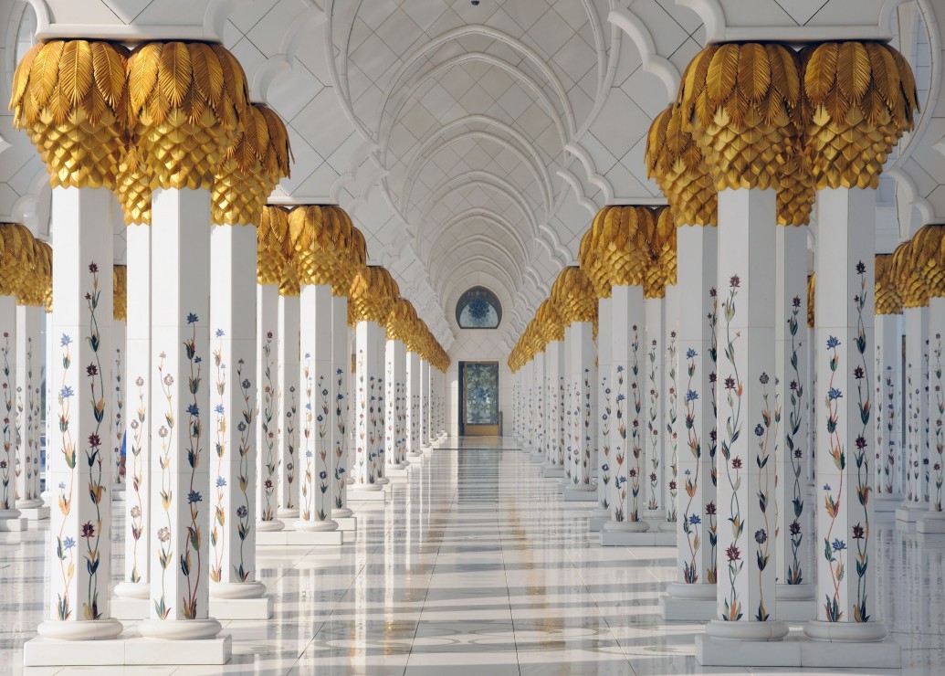 Die Scheich-Zayid-Moschee, Abu Dhabi