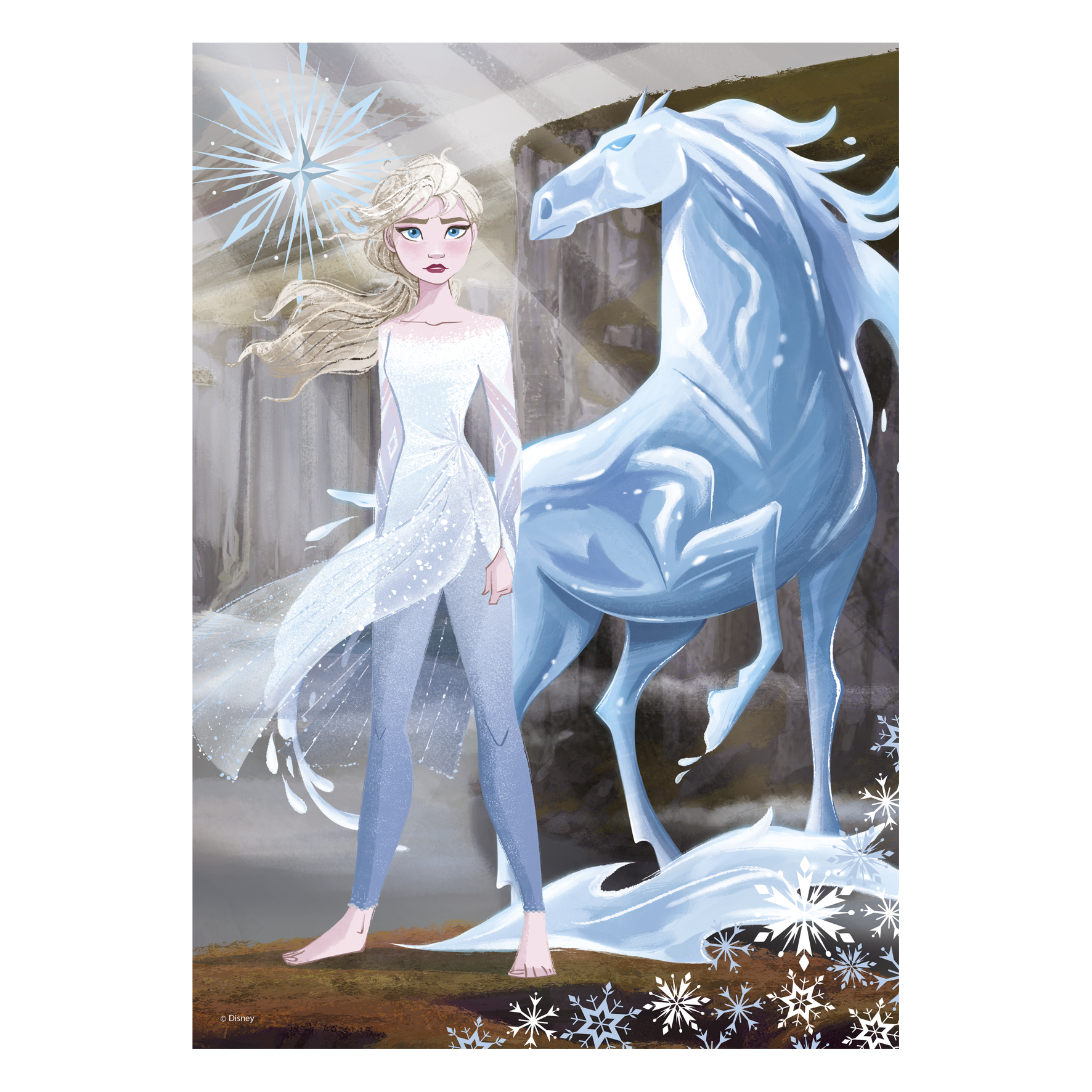 XXL Teile - Neon Puzzle - Frozen 2