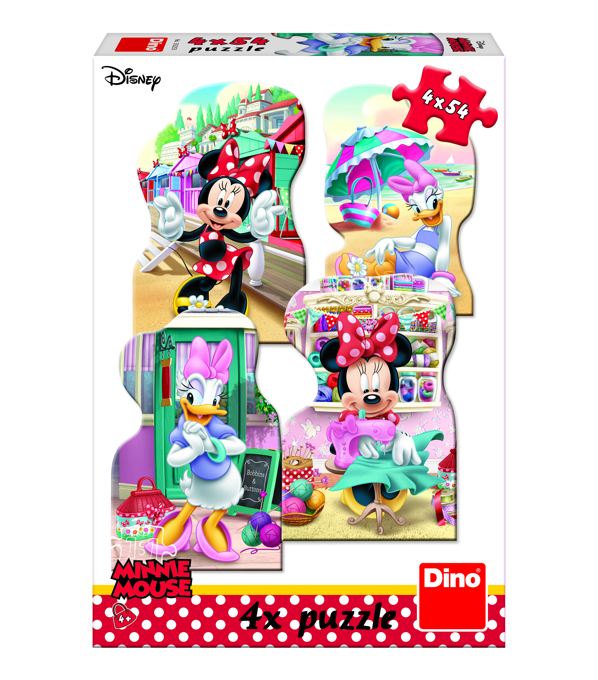 4 Puzzles - Minnie und Daisy
