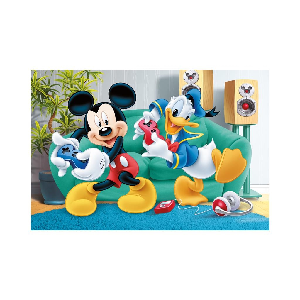 Mini-puzzle Mickey und Donald