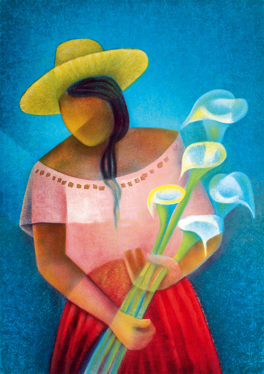 Louis Toffoli - La Femme aux Arums, 1985