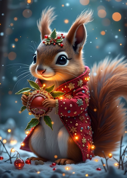 Das Weihnachtseichhörnchen