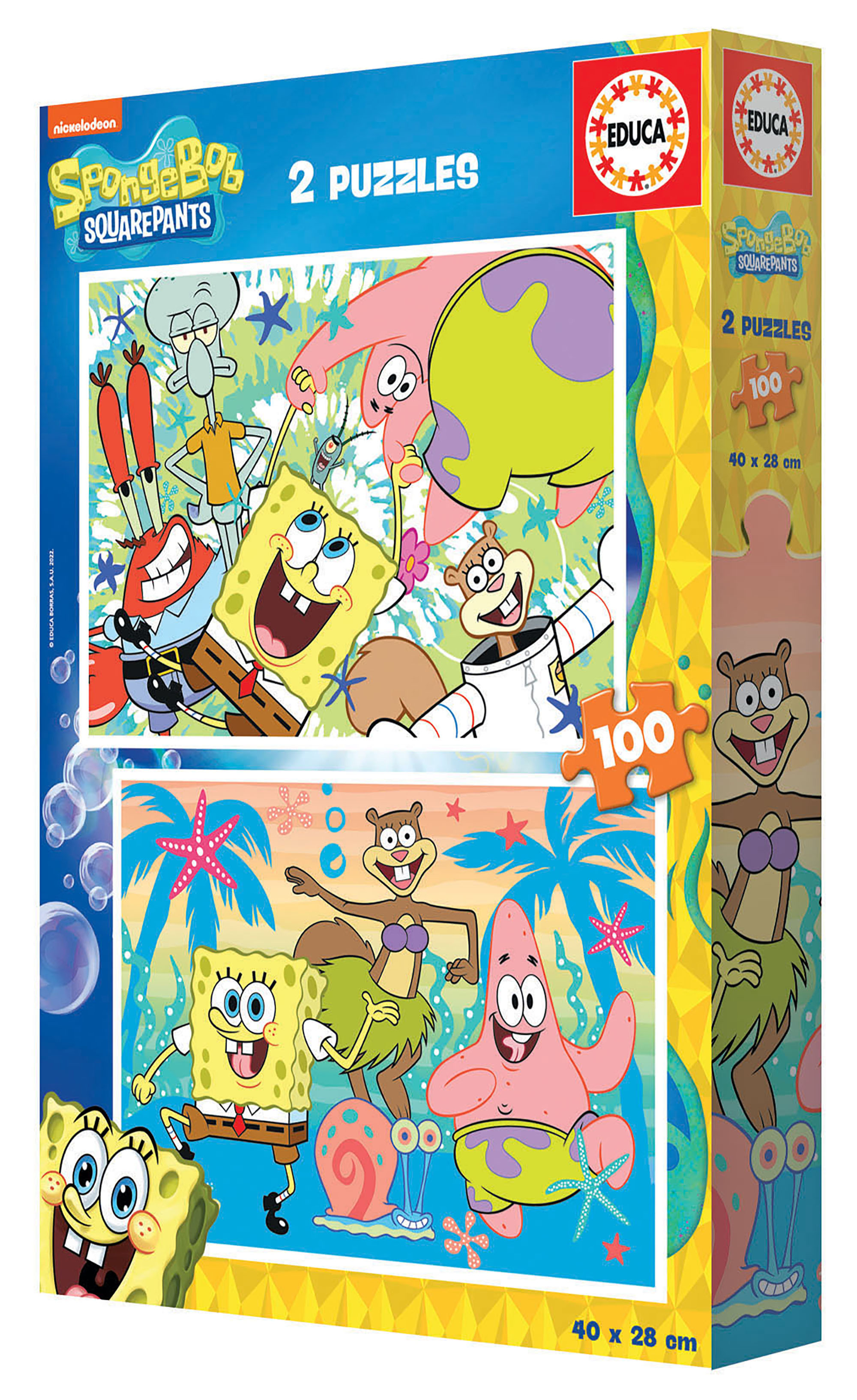 2 Puzzles - Sponge Bob