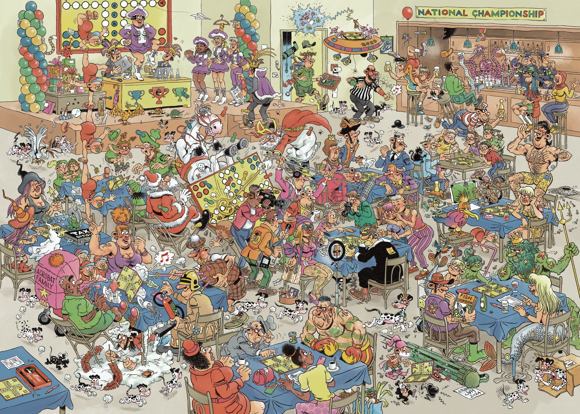 Jan van Haasteren - Ludo Meisterschaft (1000 Teile)