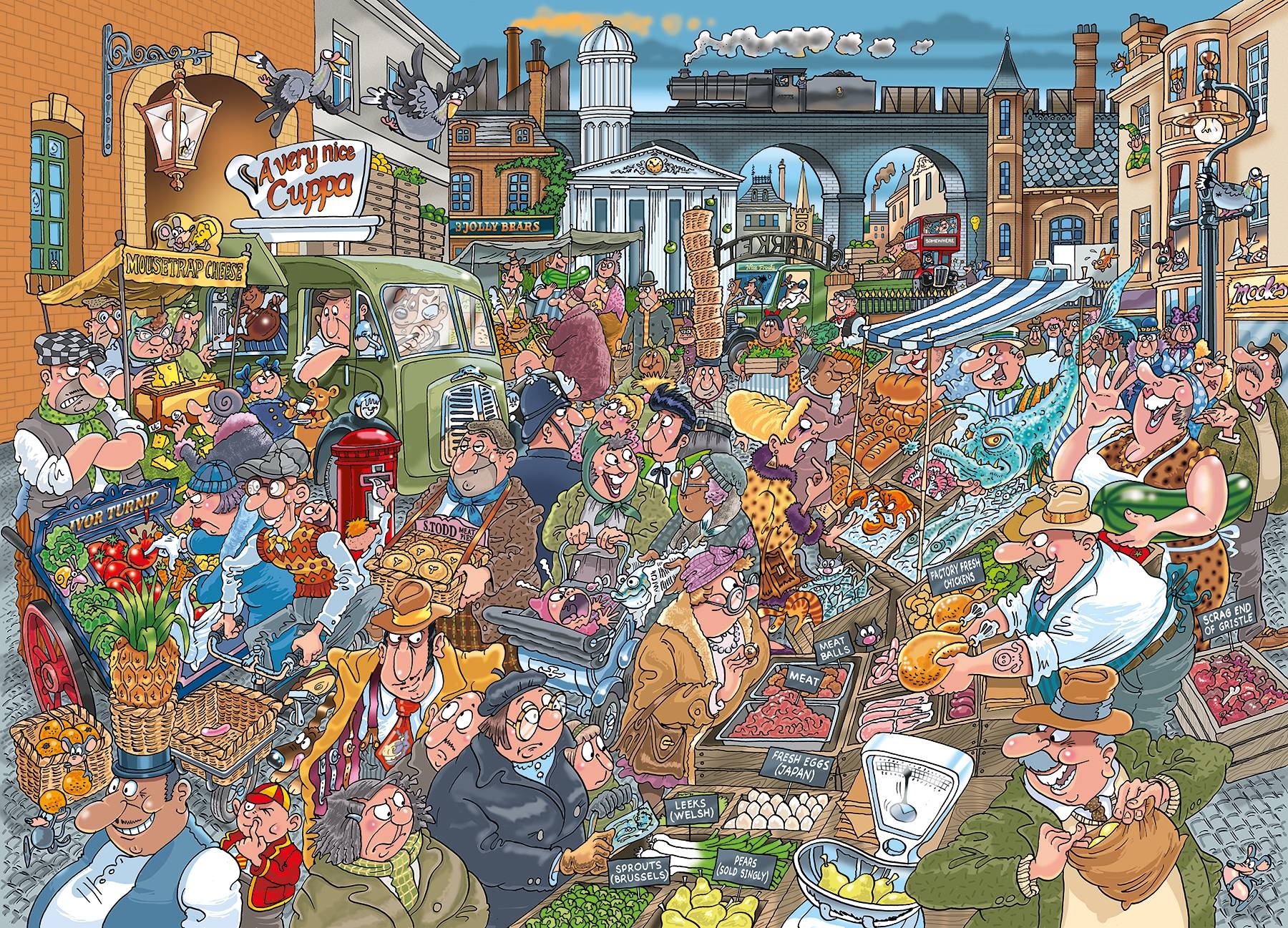 Wasgij Destiny 26 - Zum Bersten voll mit Bio!