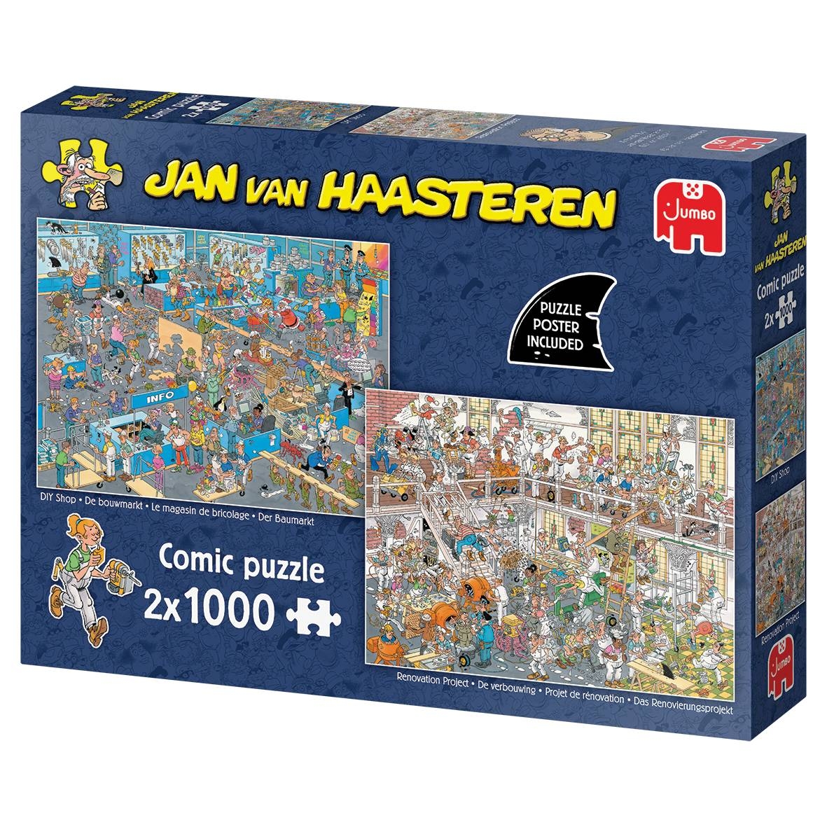 2 Puzzles - Jan van Haasteren - Der Baumarkt
