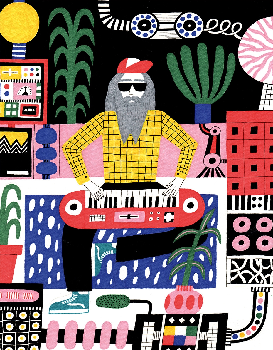 Der Bärtige Musiker