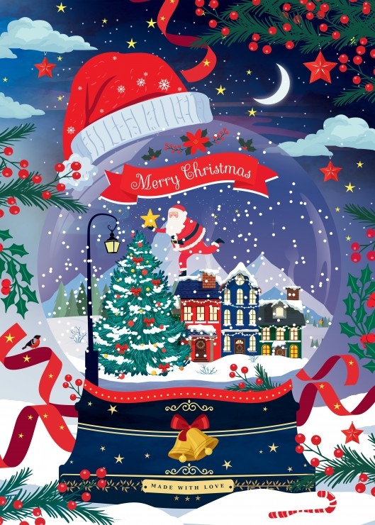 Das Verschneite Dorf des Weihnachtsmanns