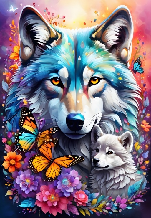 Wolves - Maternal Love Collection