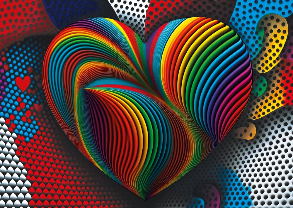 Rainbow Heart