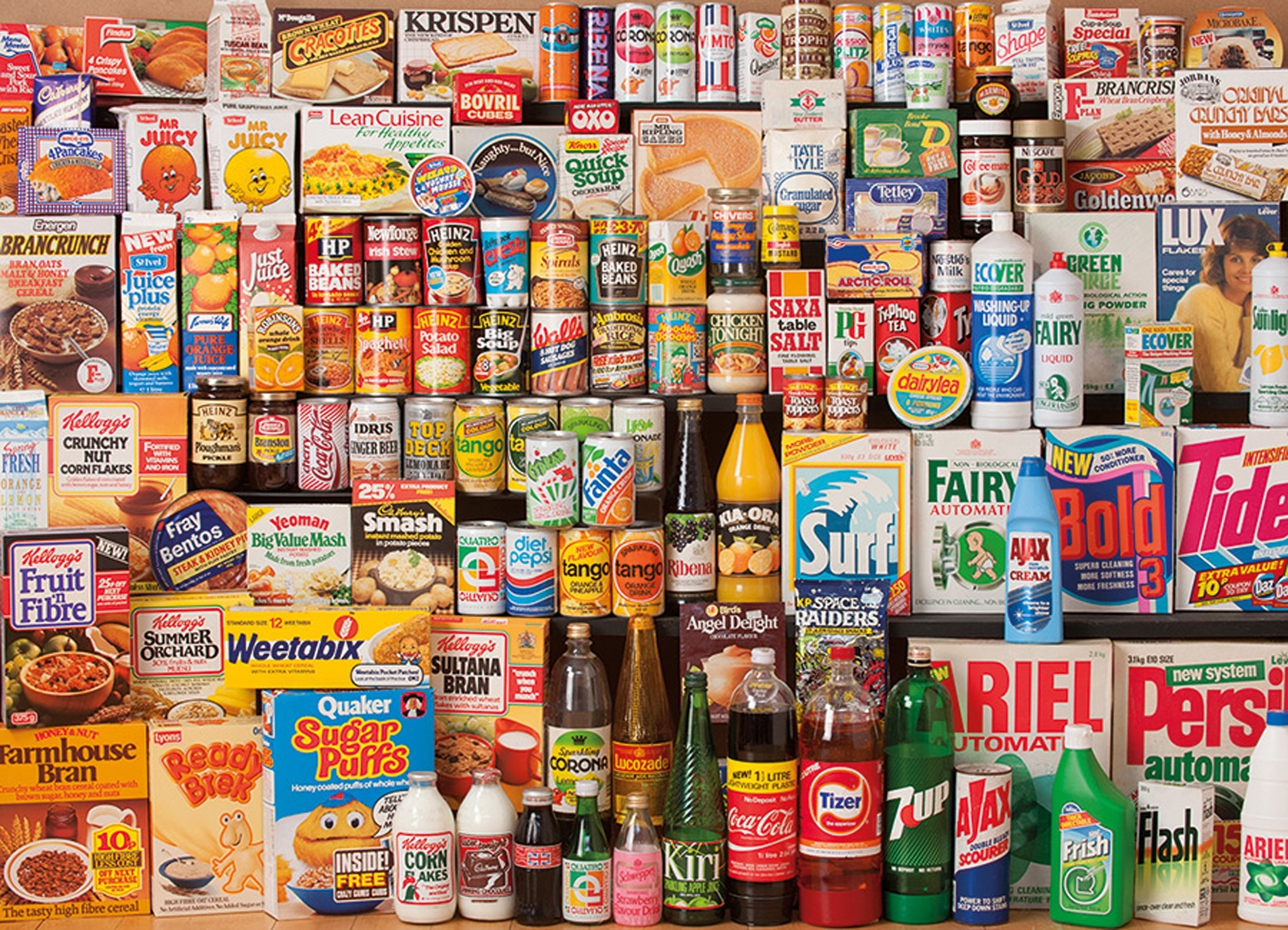 Puzzle 1000 Teile: 1980s Shopping