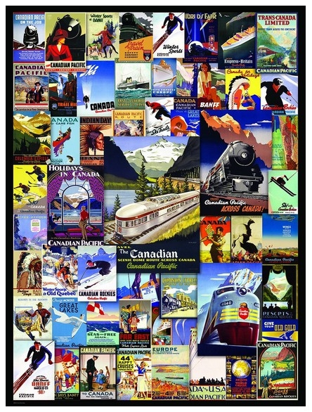 Canadian Pacific Rail - Poster Vintage