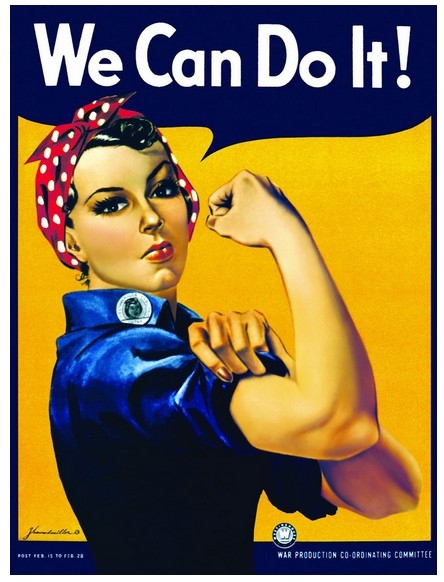 Rosie the Riveter: We Can Do It!