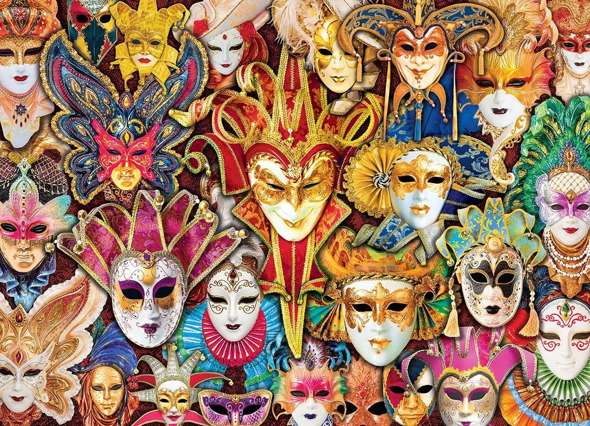 Venezianische Masken