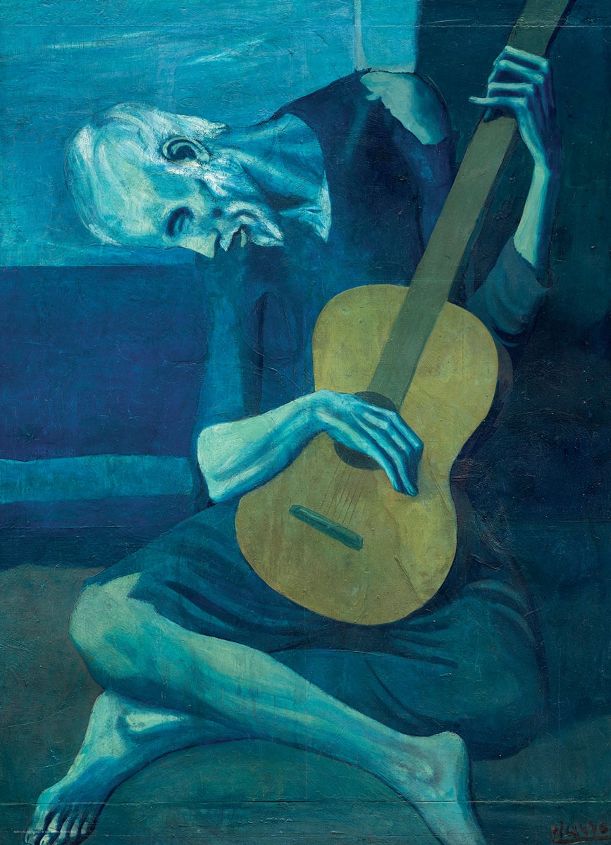 Pablo Picasso - Der alte Gitarrist