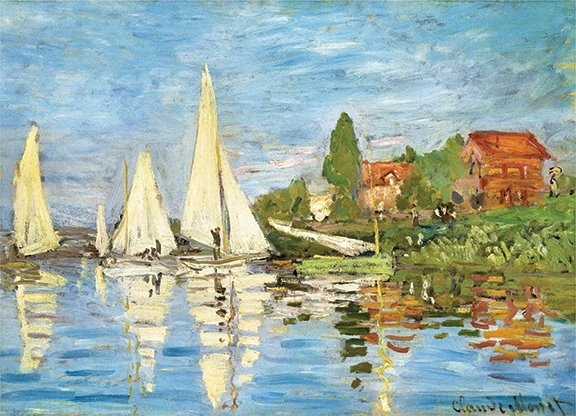 Claude Monet - Regatten in Argenteuil