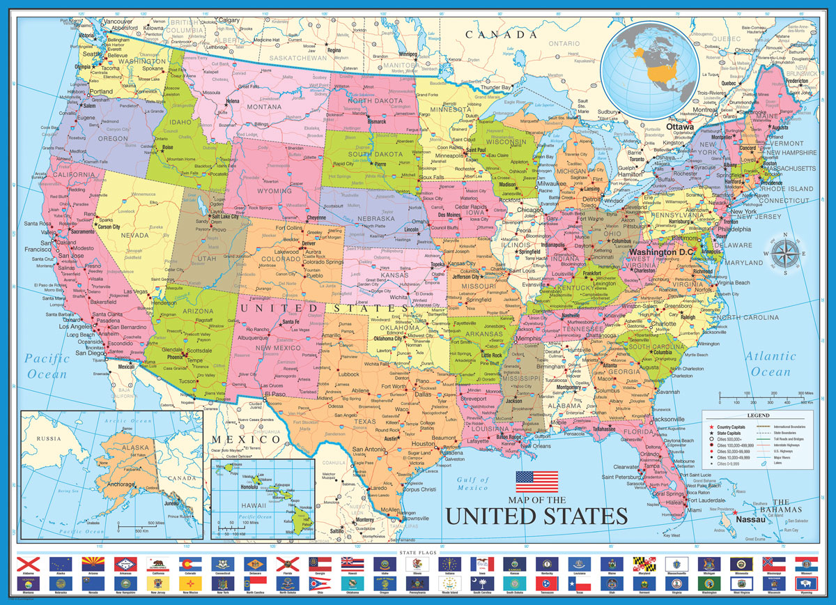 Map of the United States