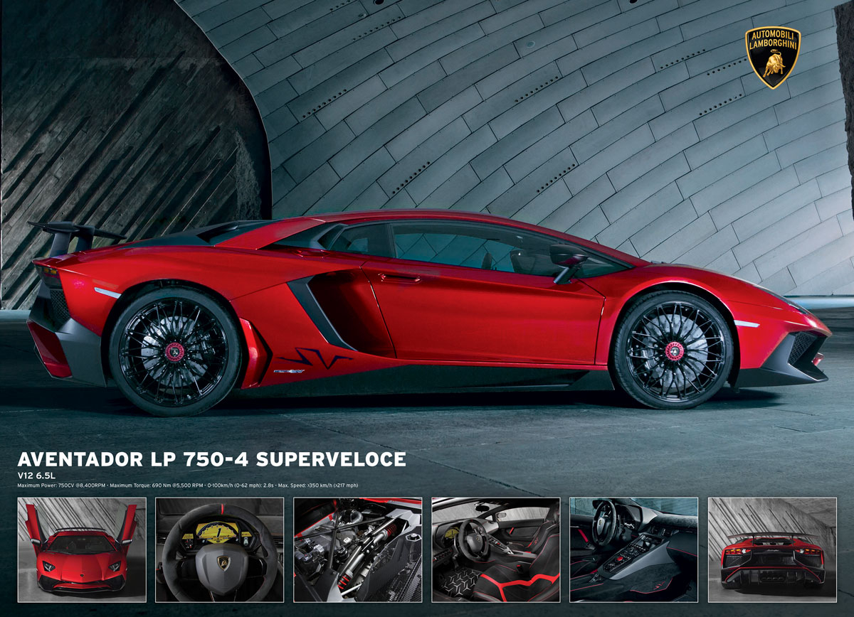 Lamborghini Aventador 750-4 SV