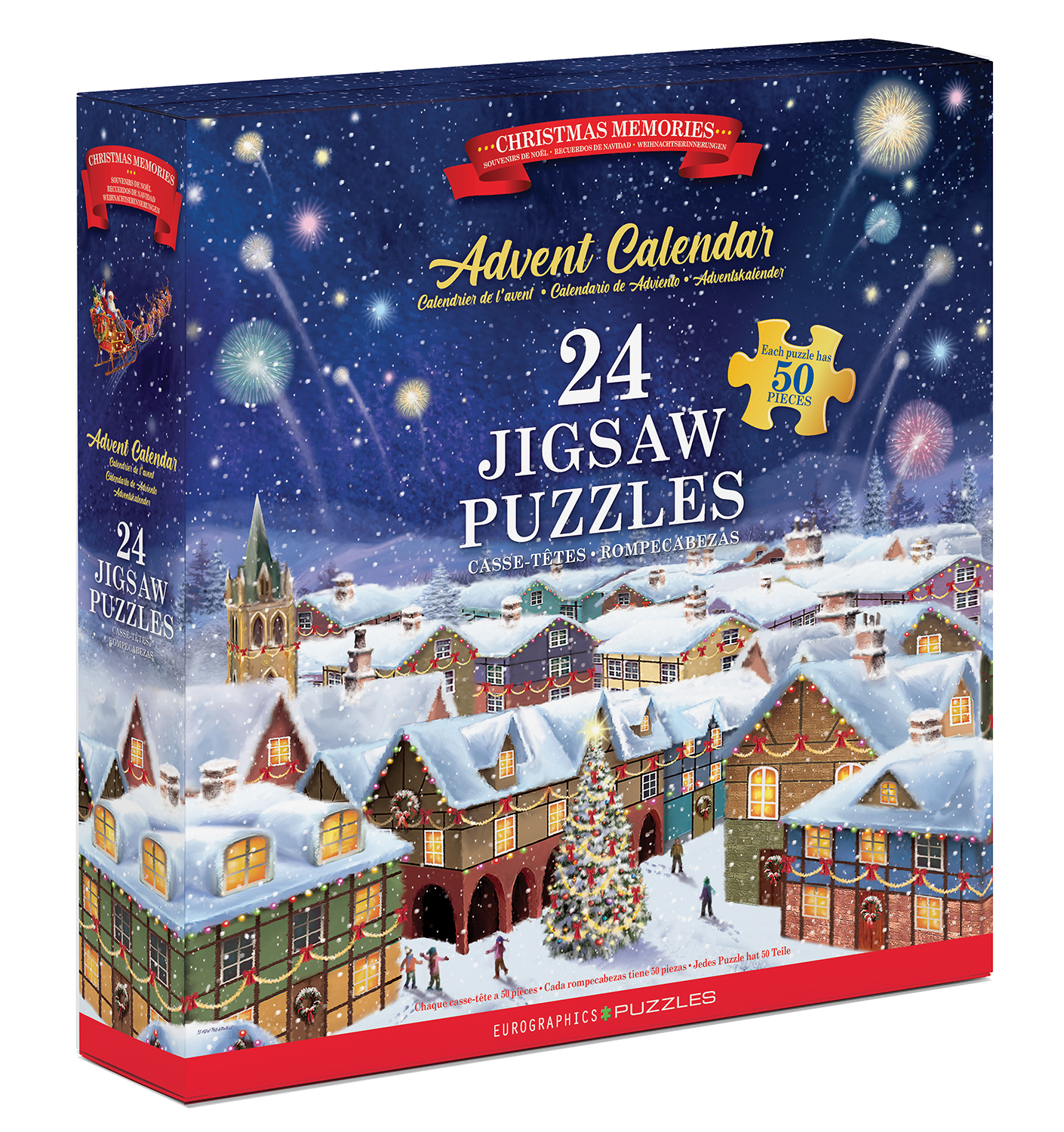 Adventskalender - Erinnerungen an Weihnachten - 24 Puzzles