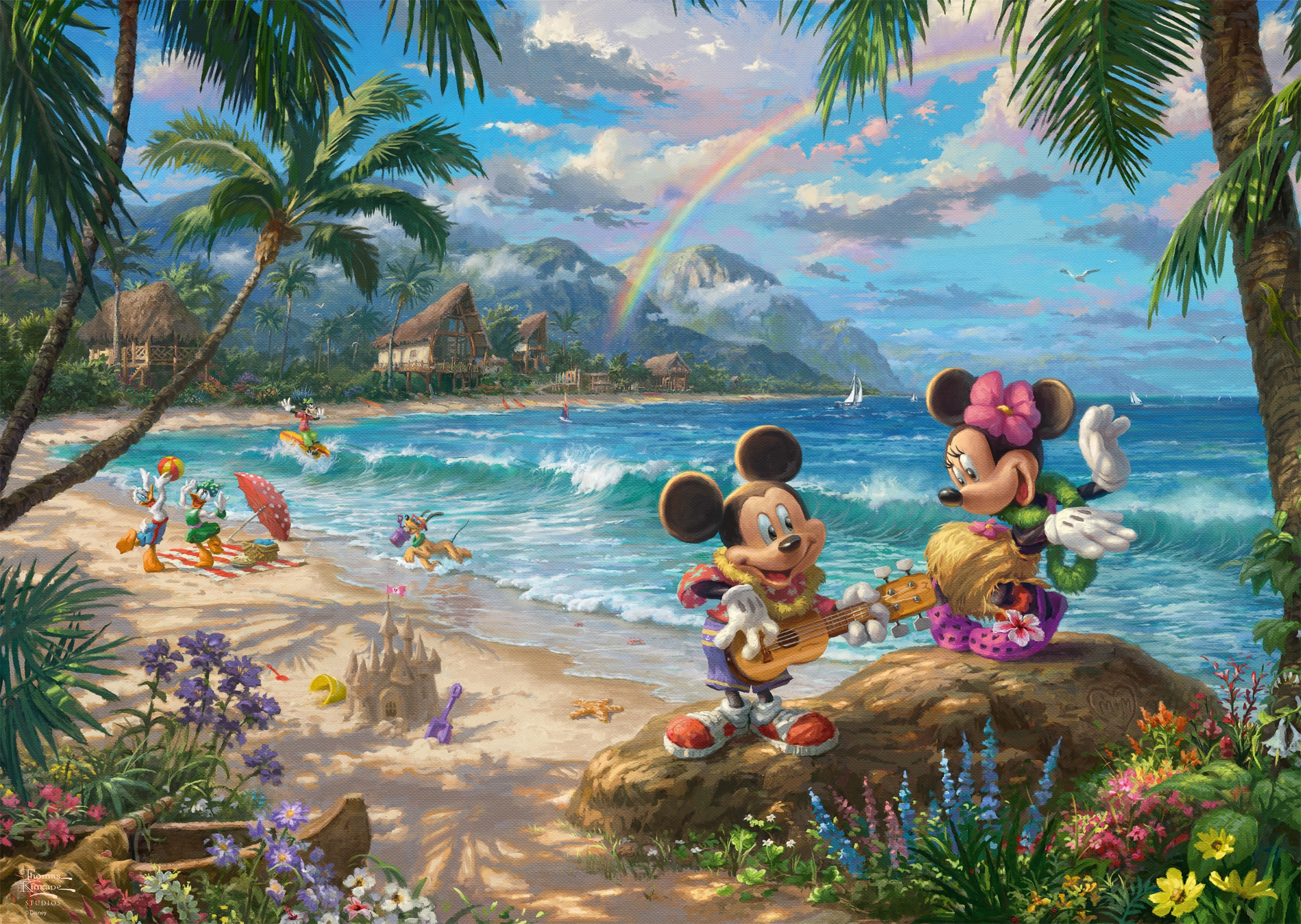 Disney - Mickey und Minnie auf Hawaii
