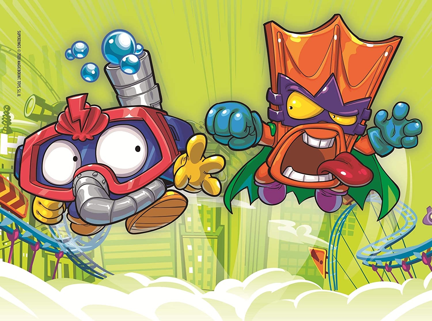 4 Puzzles - Super Zings