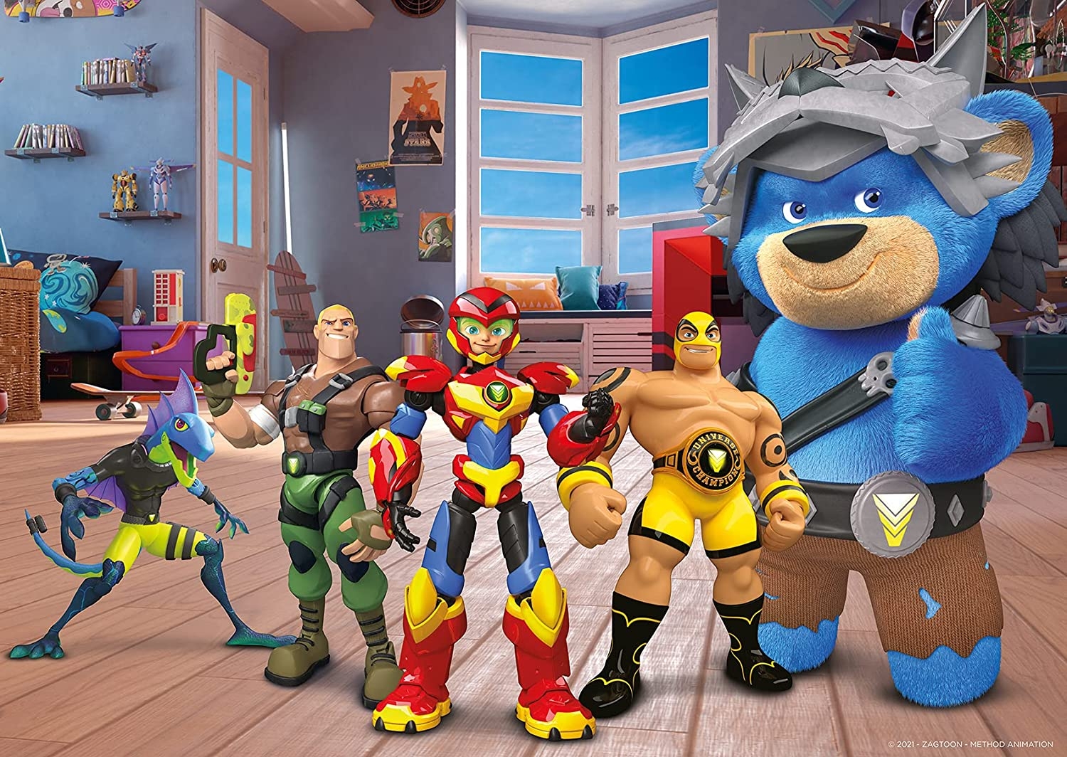 Giant Floor Puzzle - Power Players