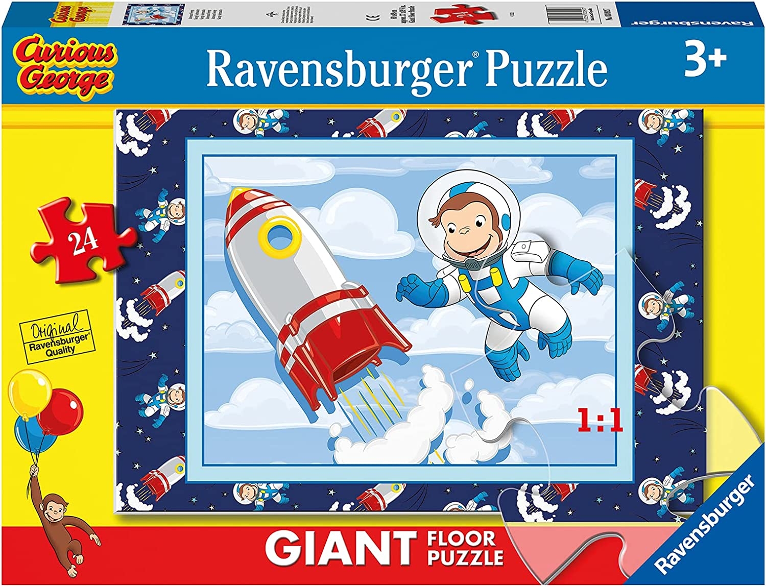 Riesen-Bodenpuzzle - XXL Teile - George