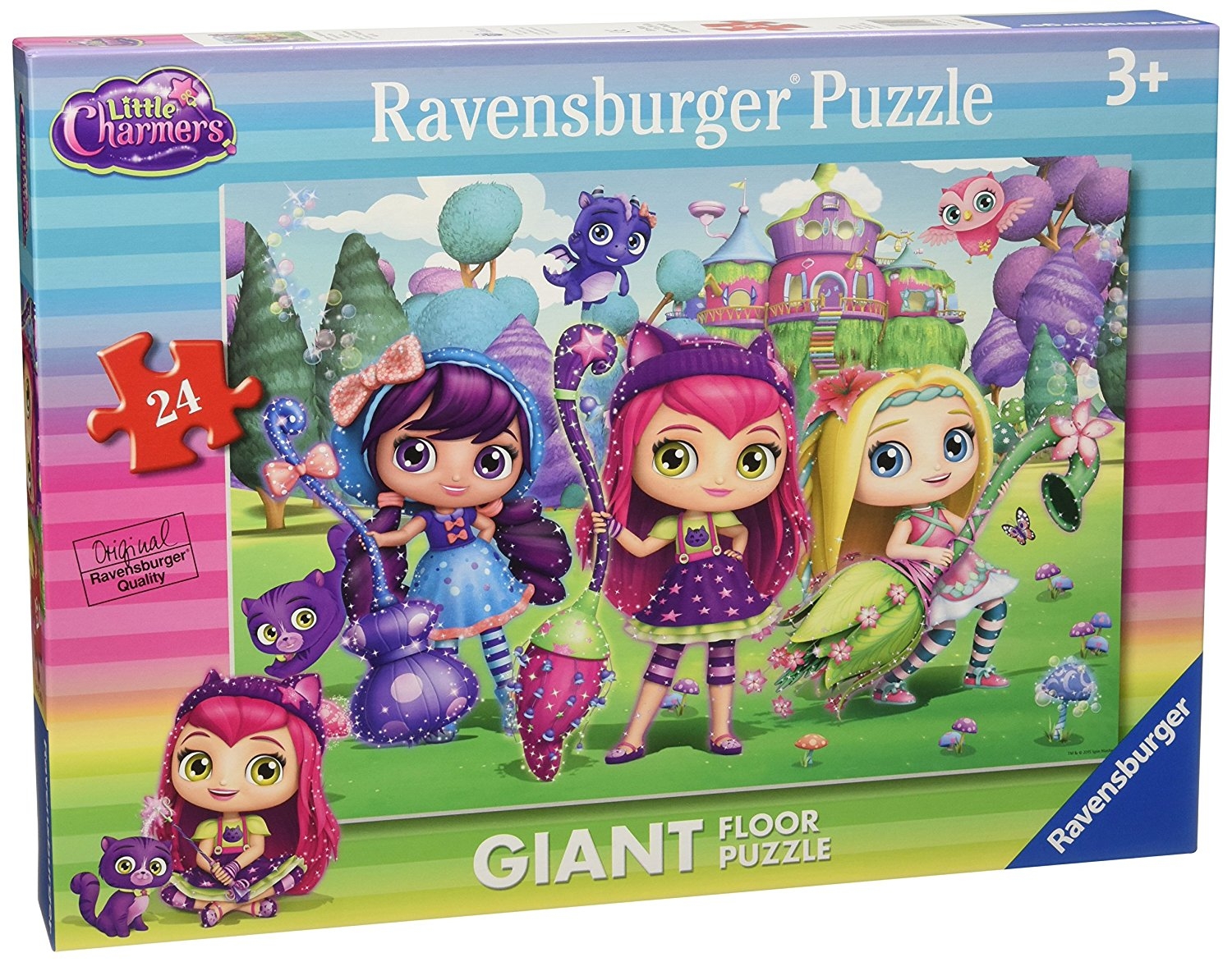 Riesen-Bodenpuzzle - Little Charmers