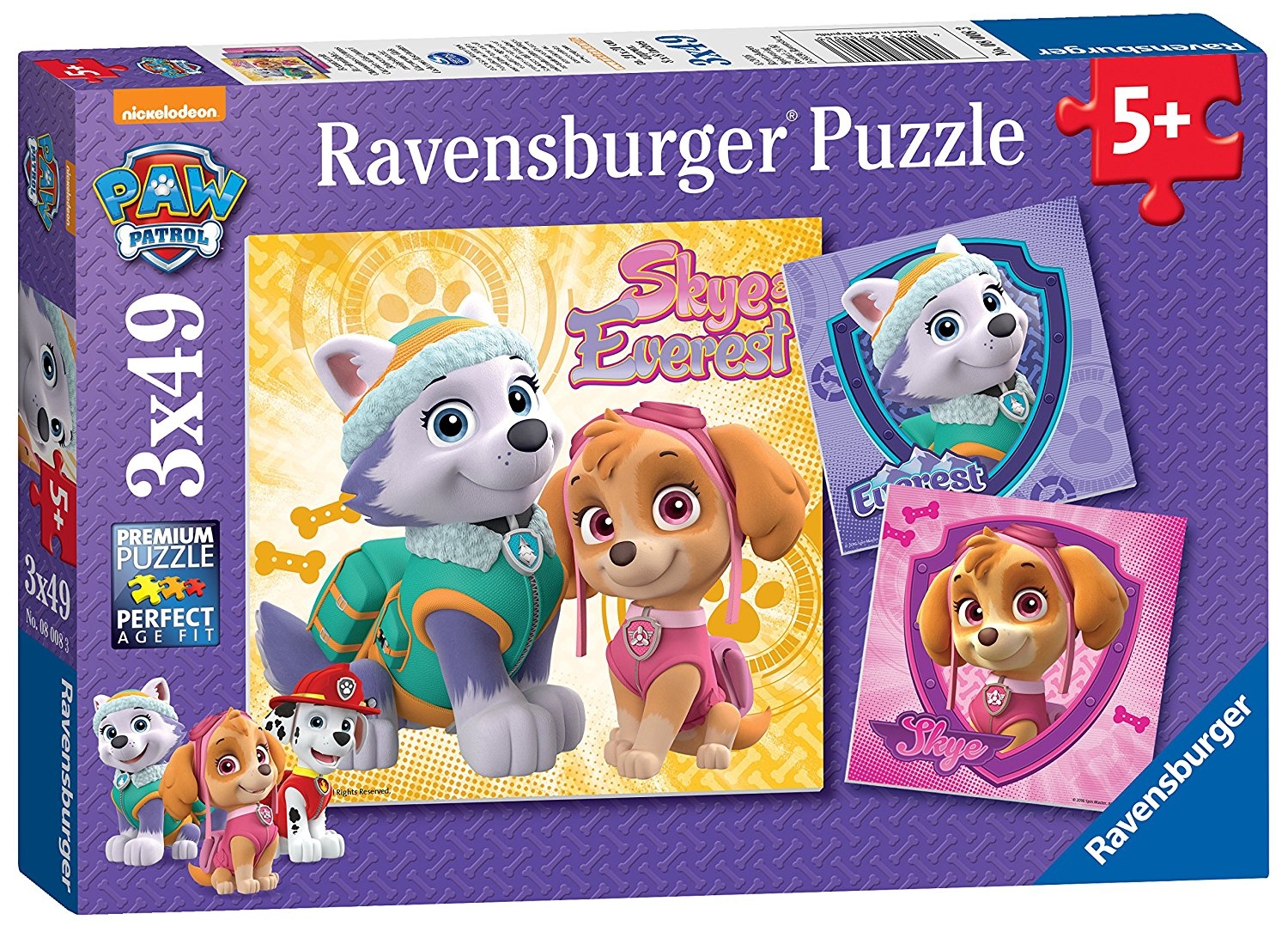 3 Puzzles - Paw Patrol