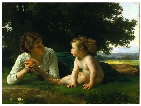Bouguereau William: Versuchung