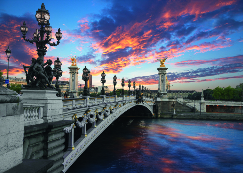 Pont Alexandre III, Paris, Frankreich